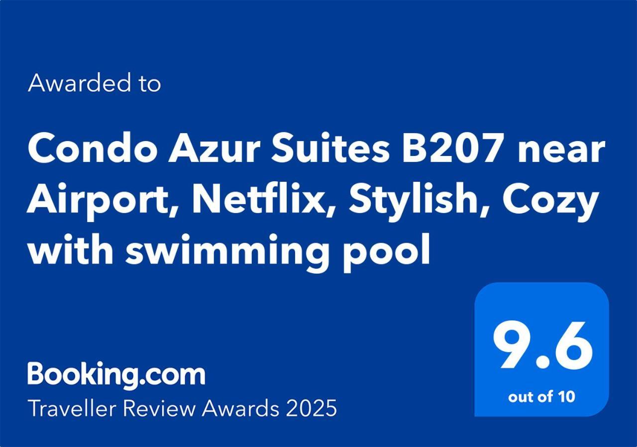 Condo Azur Suites B316 Near Airport, Netflix, Stylish, Cozy With Swimming Pool Lapu-Lapu City Eksteriør billede
